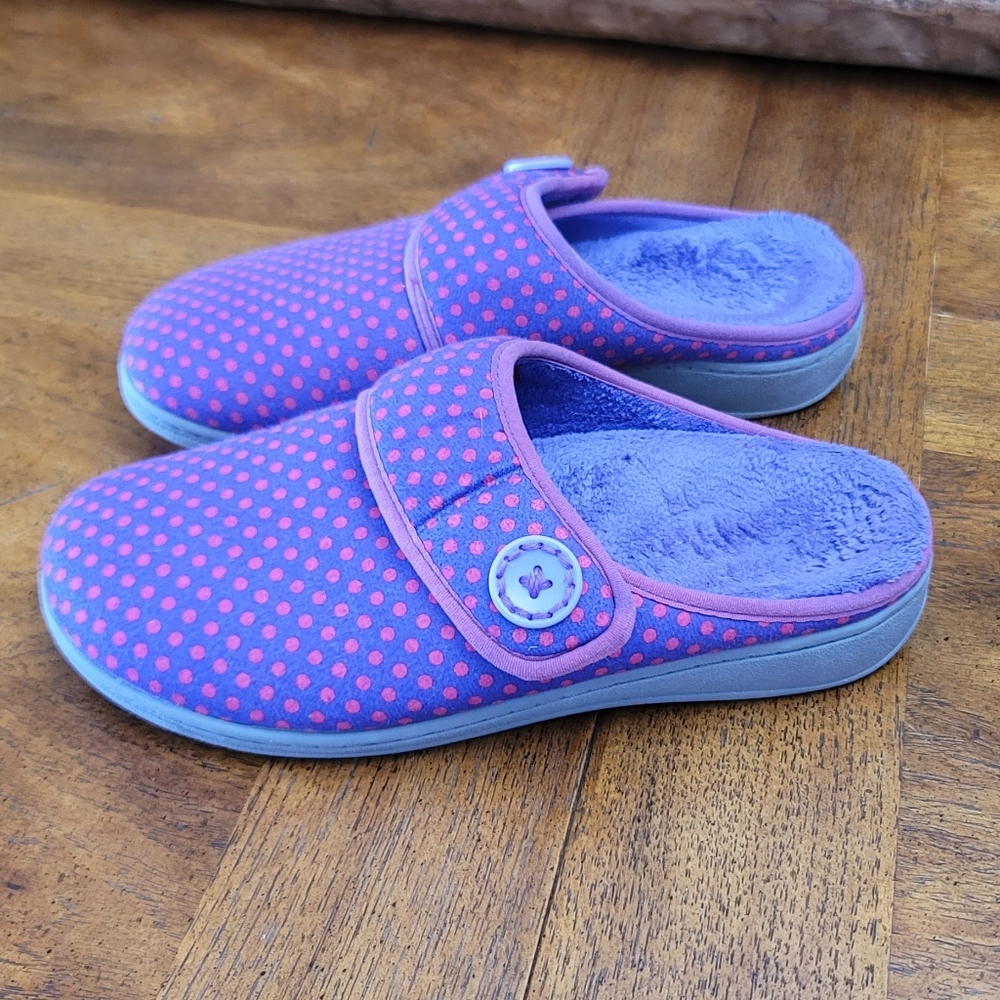 Vionic Laura Clogs Sz 8 Purple